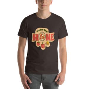Take Me Home - Cool Pizza-Theme Short-Sleeve Unisex T-Shirt