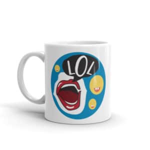 Funny Ceramic Mug - LOL Coffee Mug