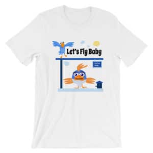 Let's Fly Baby Love Birds Short-Sleeve Unisex T-Shirt