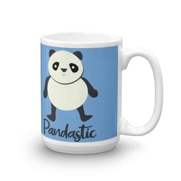 Panda Pun Mug - Pandastic Ceramic Cup