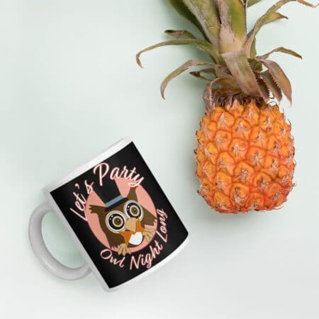 Let's Party Owl Night Long Mug