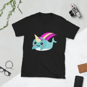 Narwhal Shirt - Unisex Narwhale T-Shirt - S to 3XL