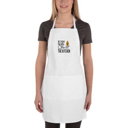 Funny Kitchen Pun Embroidered Apron