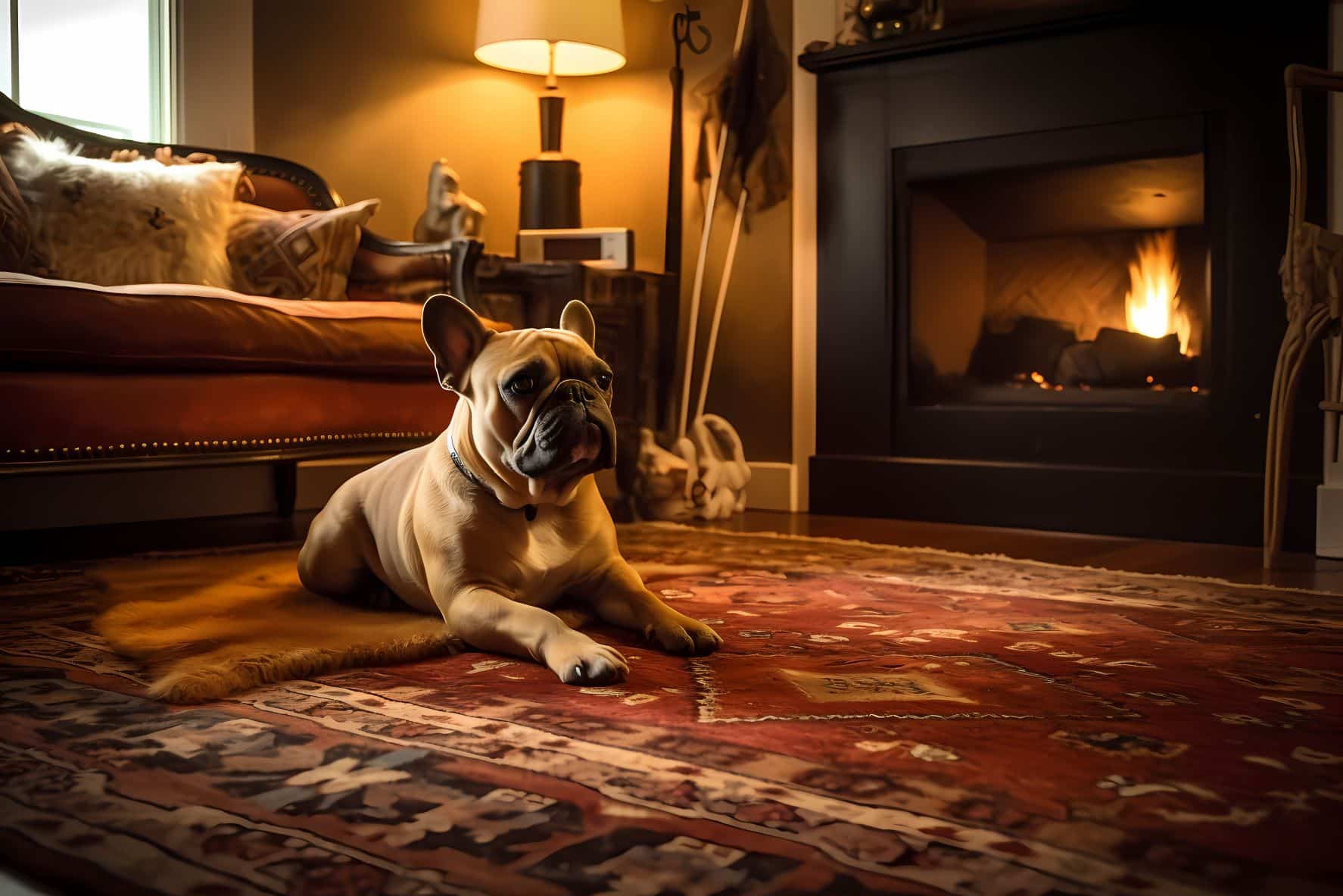 Enchanting Evening With A French Bulldog