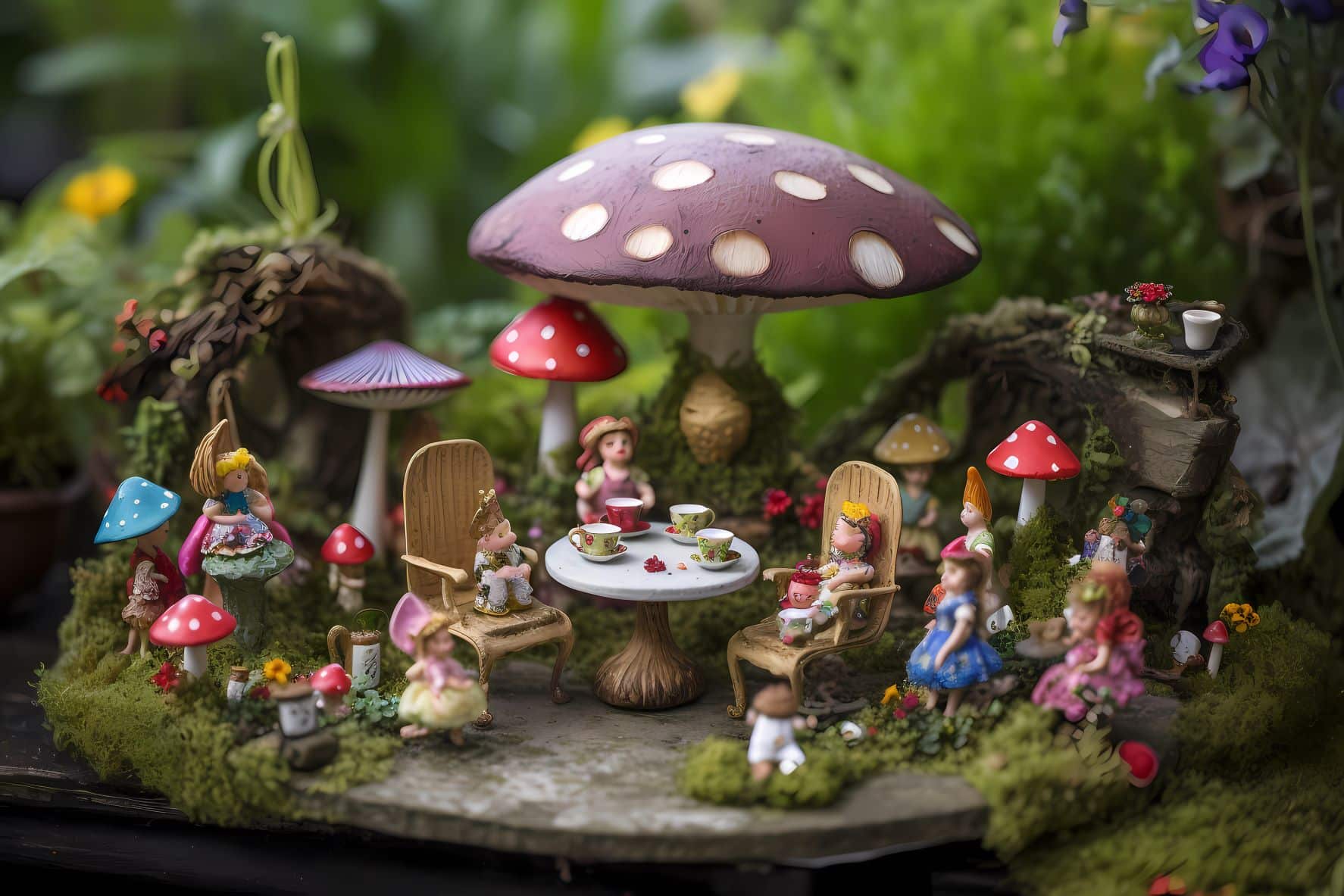 Whimsical Wonderland: Unleashing Fairycore Magic in a Charming Fairy Garden