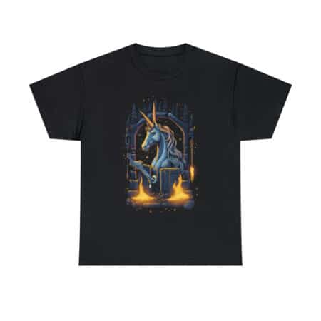 Shop the Unicorn Blacksmith T-Shirt - Premium Quality, Classic Fit Tee